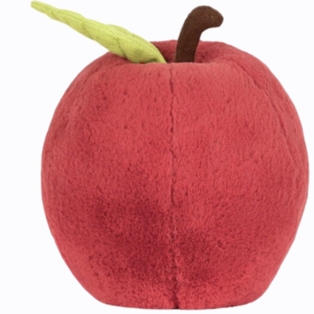 Jellycat Amuseables Apple 6.3x5.5x5.1" Soft & Plush BNWT Authentic - Picture 3 of 3